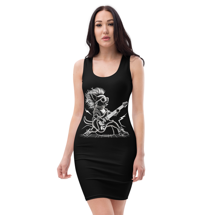 Schlauchkleid - Gizmo RoXX Guitar