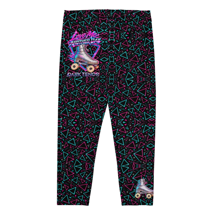 Capri-Leggings: Love Me Another Day – Neon-Dreieck