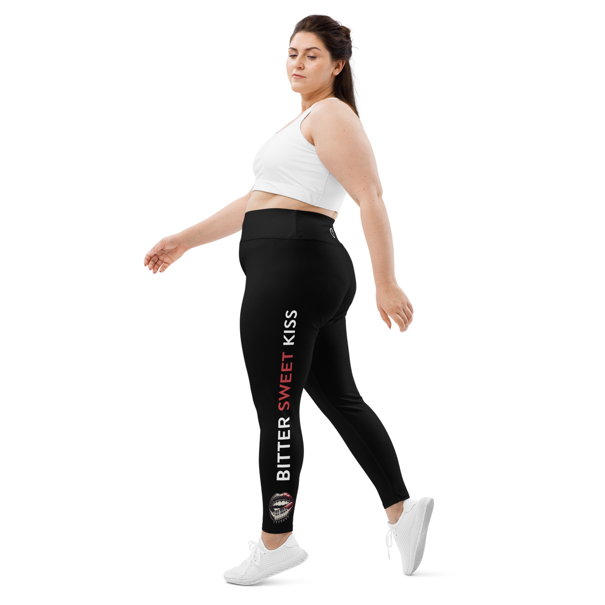 Plus-size leggings - Bitter Sweet Kiss