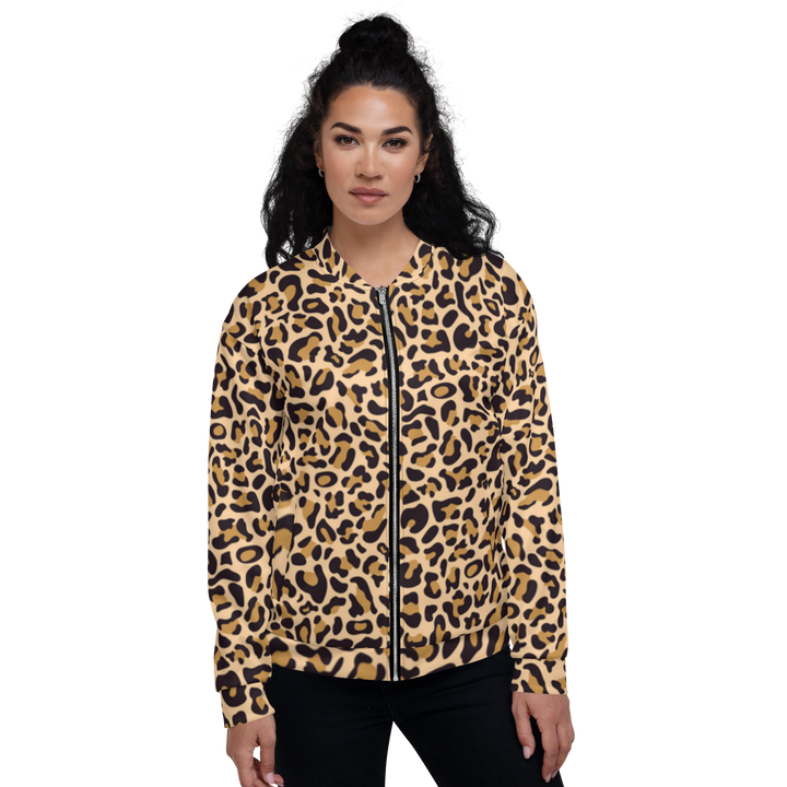Bomberjacke Damen - Leopard