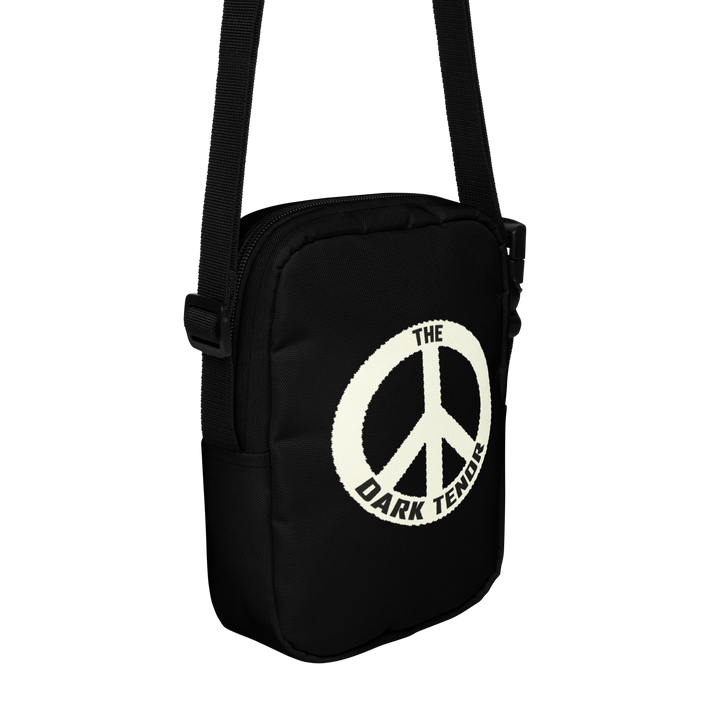 Praktisk skuldertaske - Shout for Peace