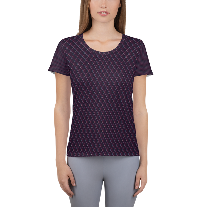 Netz-T-Shirt Damen - Call on me