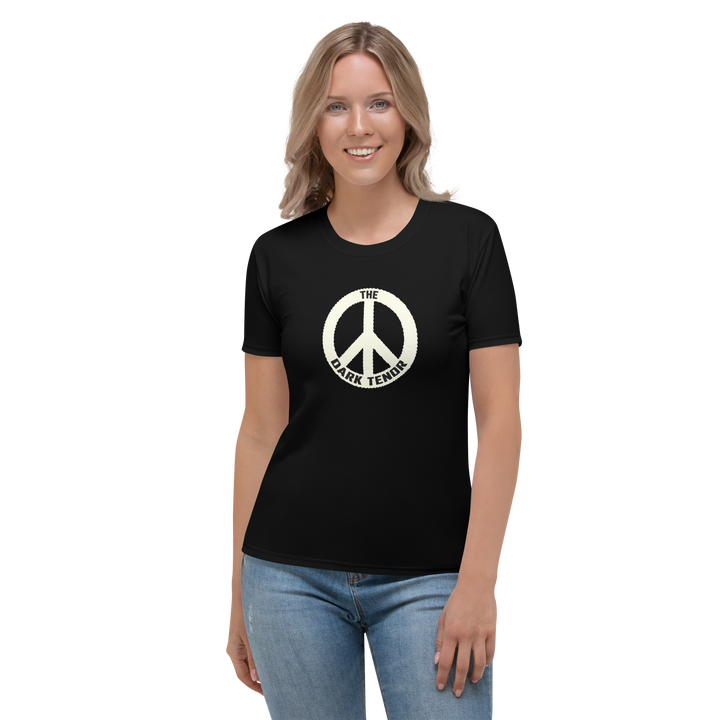 Premium T-shirt til kvinder - Shout for Peace