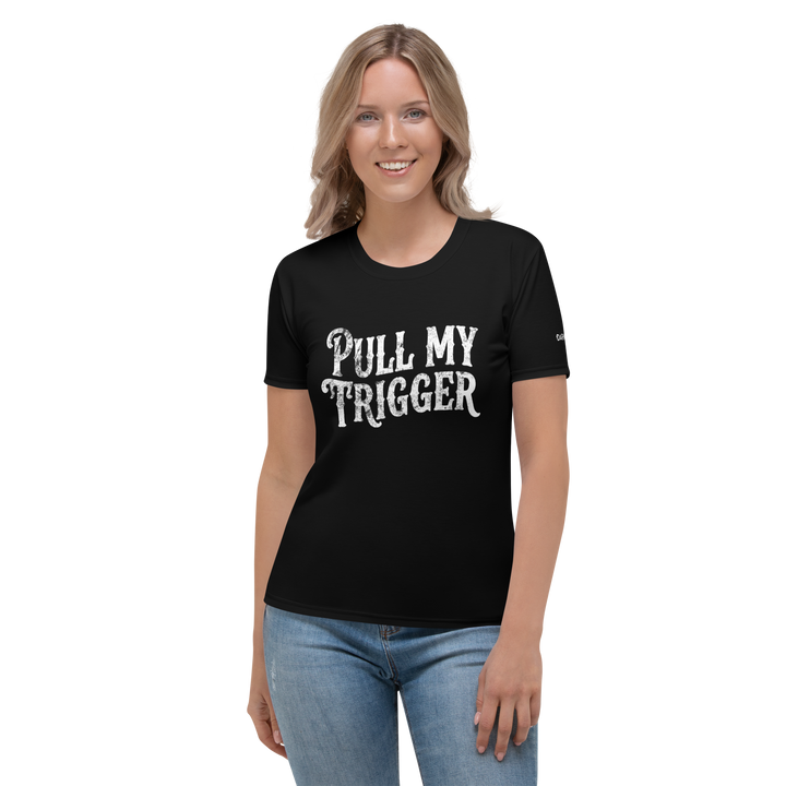 Premium T-Shirt Damen: Trigger 1