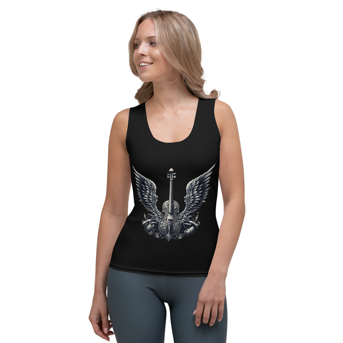 Premium tank top women - Cello and Wings