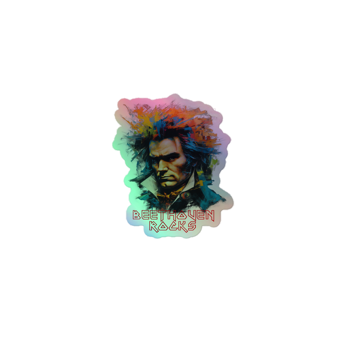 Holographic Stickers - Beethoven, Ode to Joy