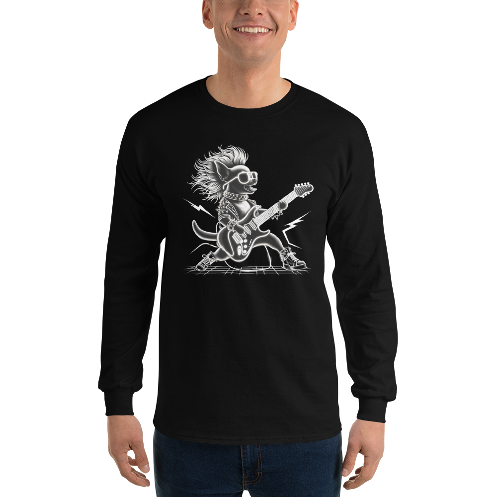 Long-sleeved shirt men - Gizmo RoXX Guitar