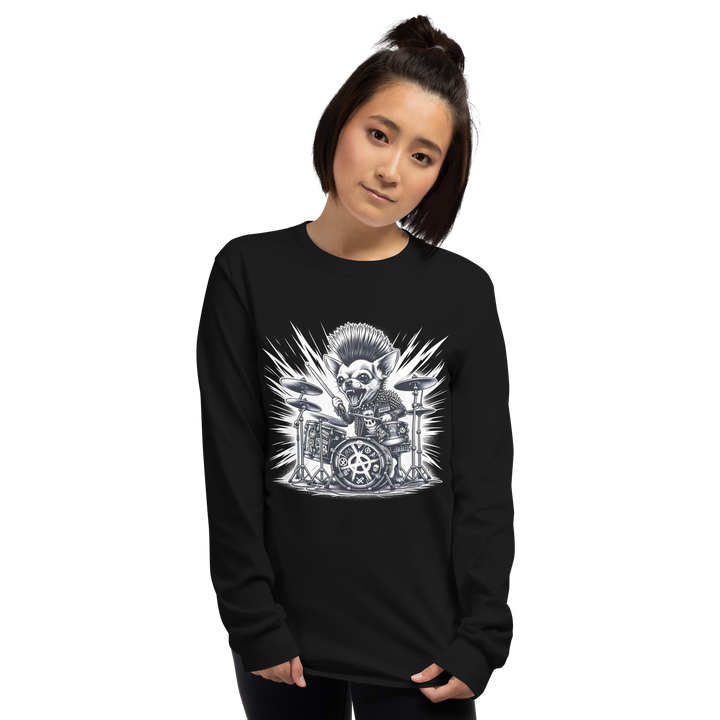 Langarmshirt Damen - Gizmo RoXX Drumer
