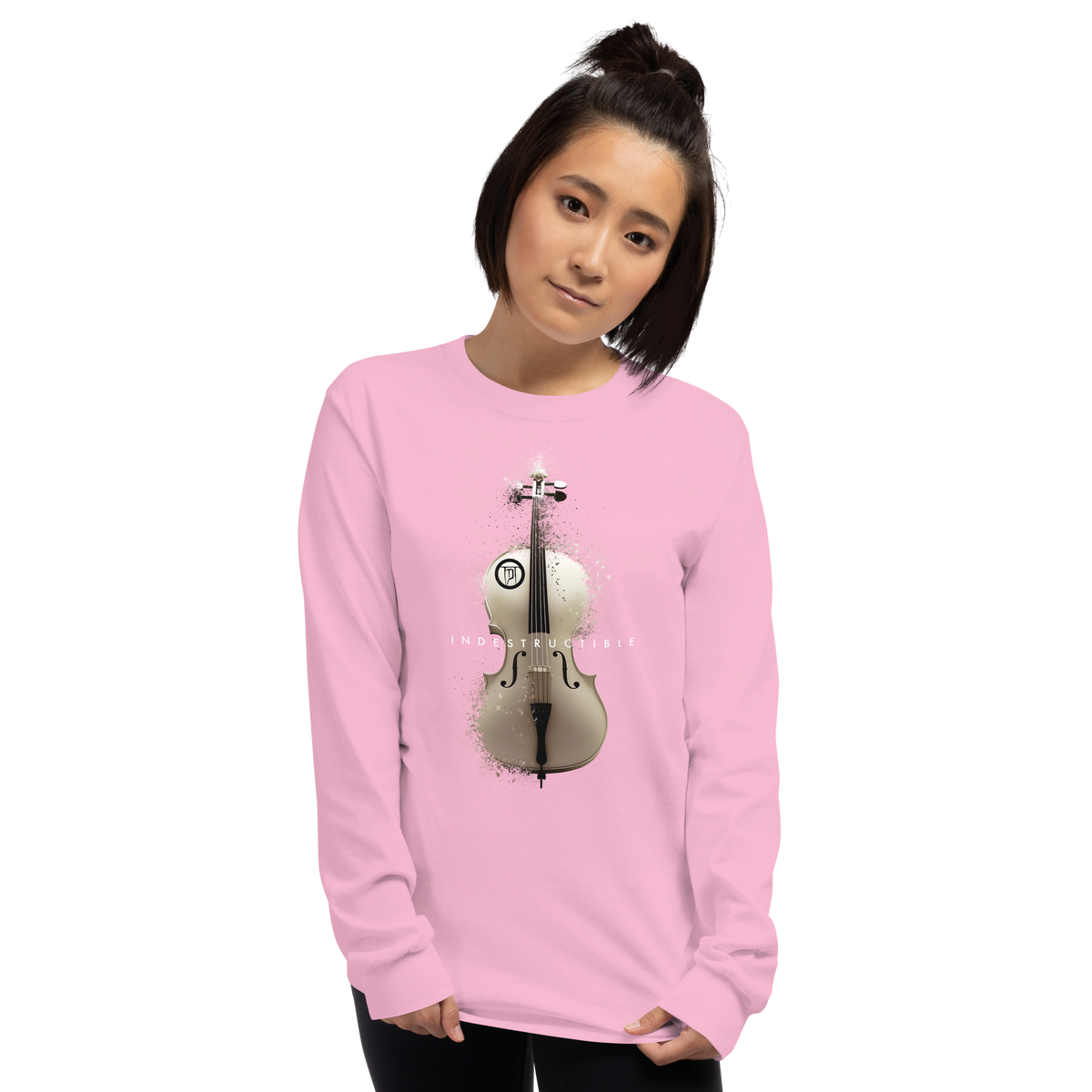 Langarmshirt Damen - Indestructible, Cello
