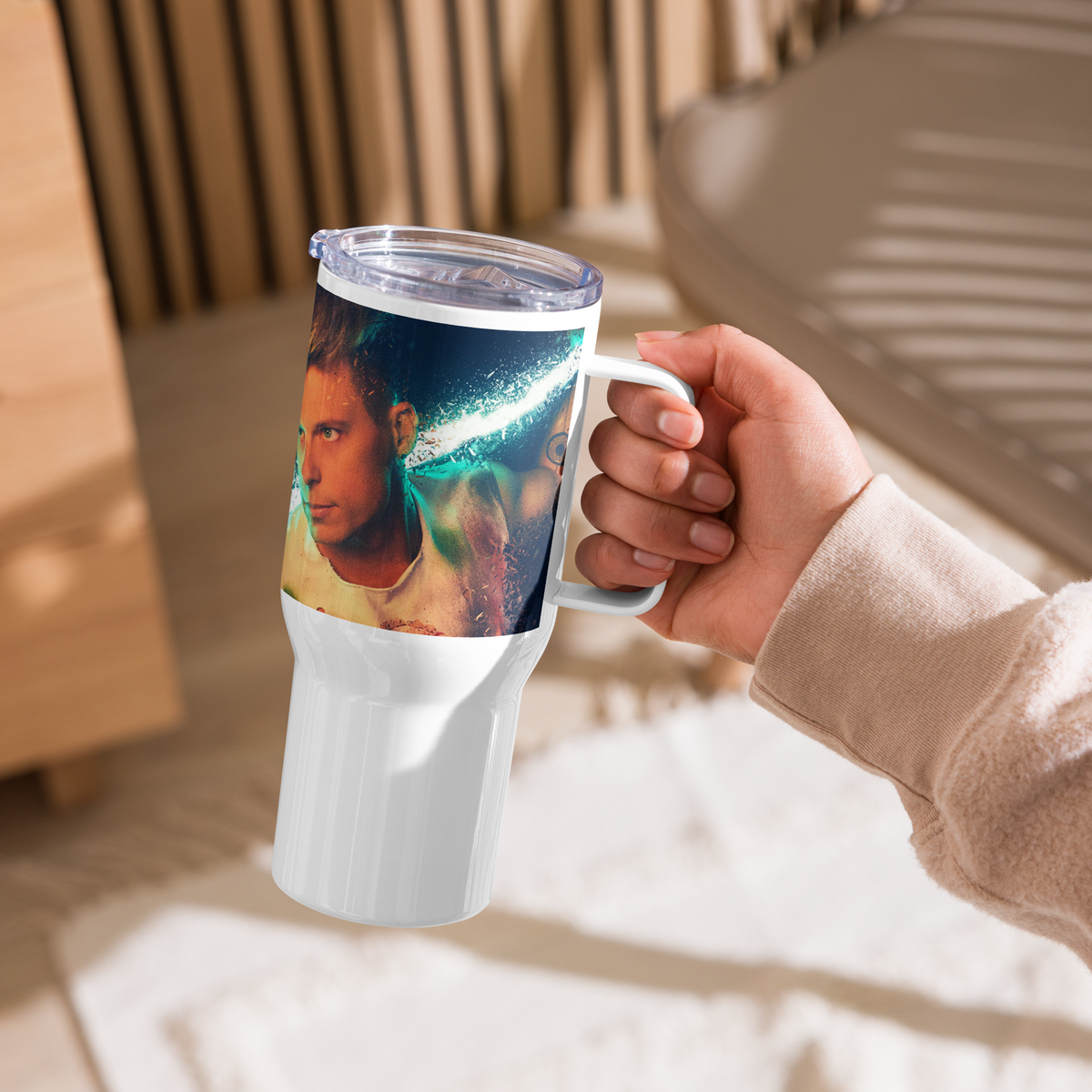 Reisebecher mit Griff - Indestructible