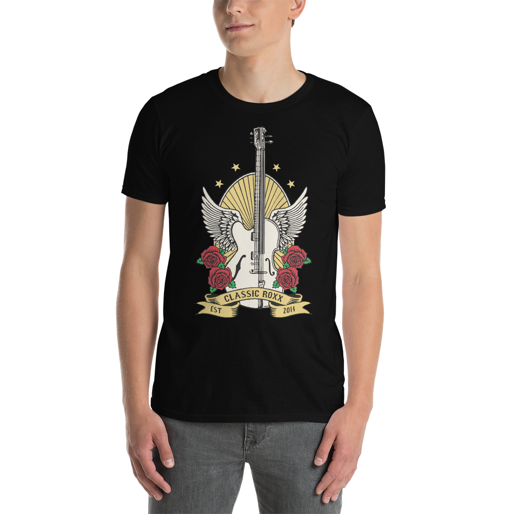 T-shirt til mænd - Guitar & Cello RoXX