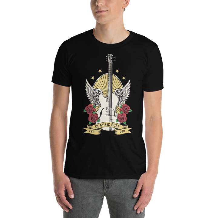 T-shirt til mænd - Guitar & Cello RoXX