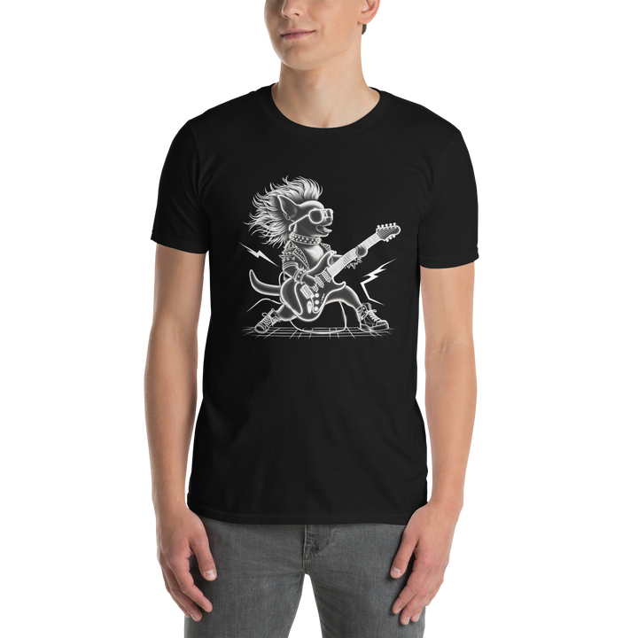 Herre T-shirt - Gizmo Guitar RoXX