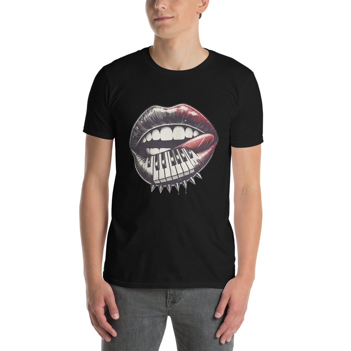 Herre T-shirt - Bittersødt kys
