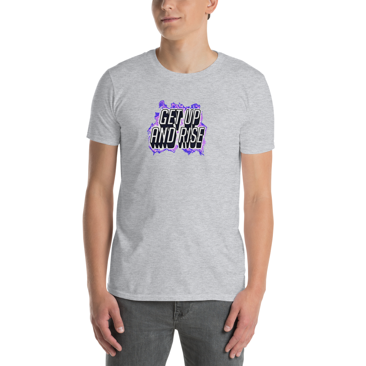 Men's T-Shirt - Rise, Get Up And Rise