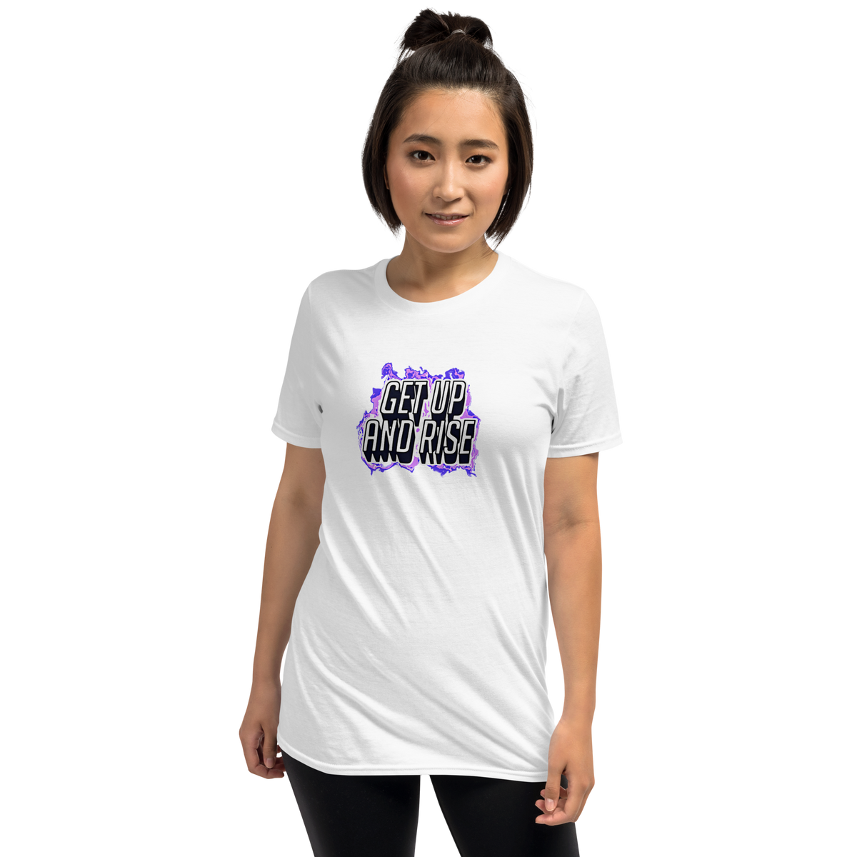 T-Shirt Damen - Rise, Get up and Rise