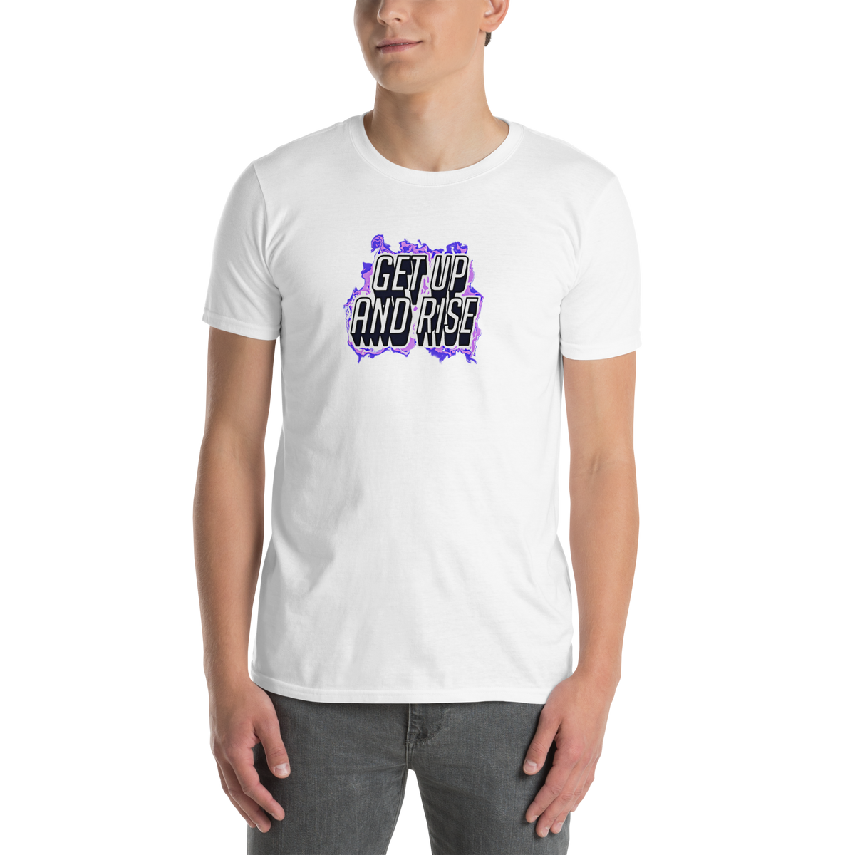 Men's T-Shirt - Rise, Get Up And Rise