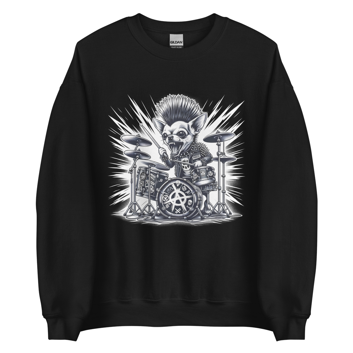 Men's Sweater - Gizmo RoXX Drums