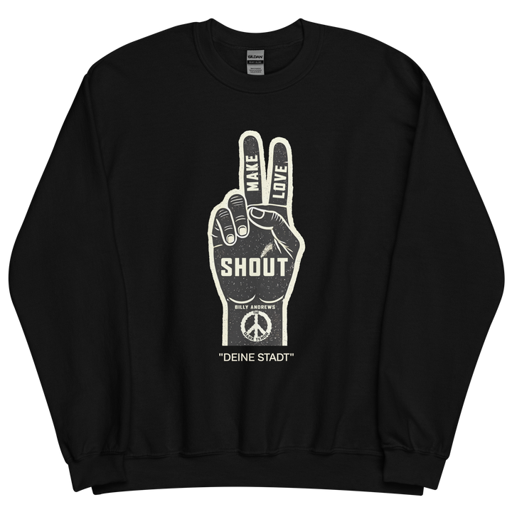 Unisex sweater - Shout (kan tilpasses)