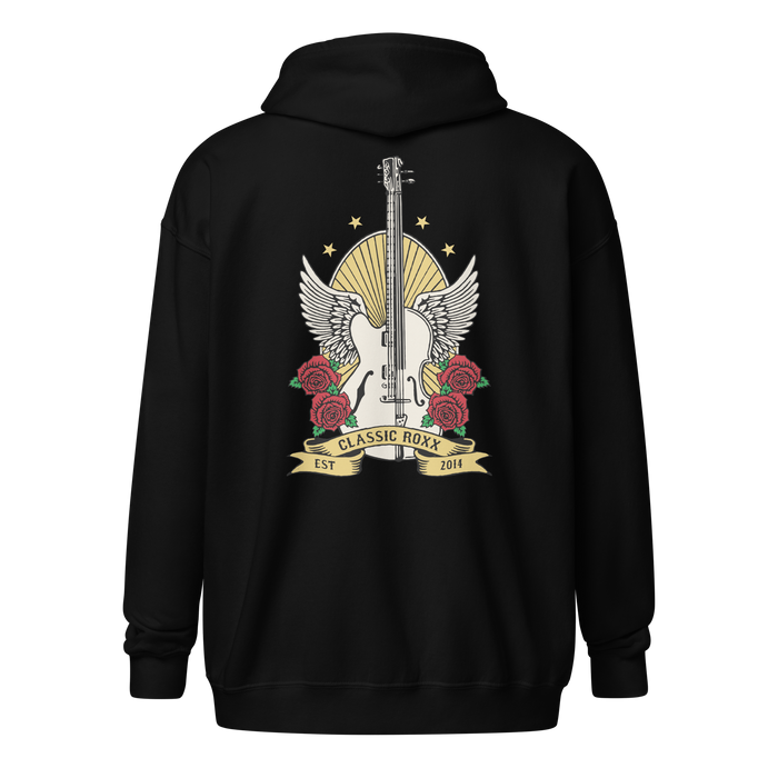 Zipper Hoodie Women - Guitar & Cello RoXX