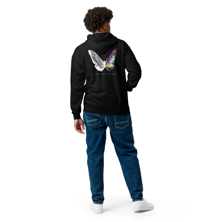 Lynlås HOODIE herre - GIFTIG REGN, MADAME BUTTERFLY, BUTTERFLY