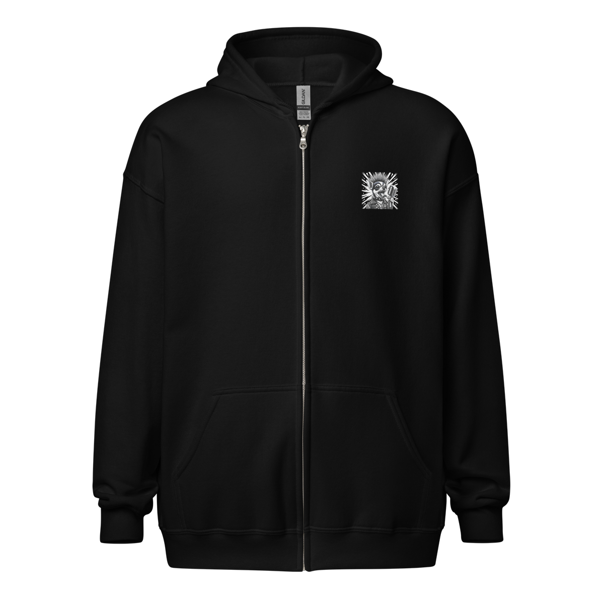 Zipper Hoodie Women - Gizmo RoXX Sings