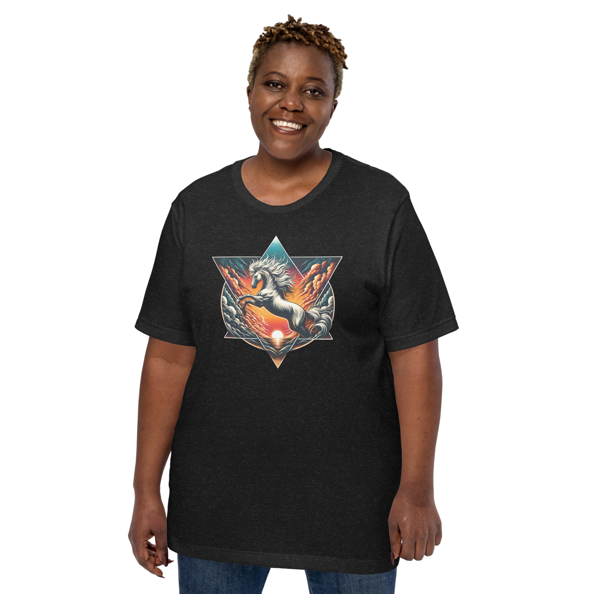 T-Shirt Damen - bis 5XL, Wild Horses are Wild