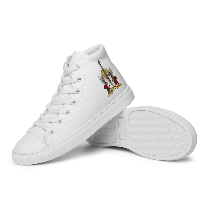 High-top canvas shoes for women - Guitar & Cello RoXX