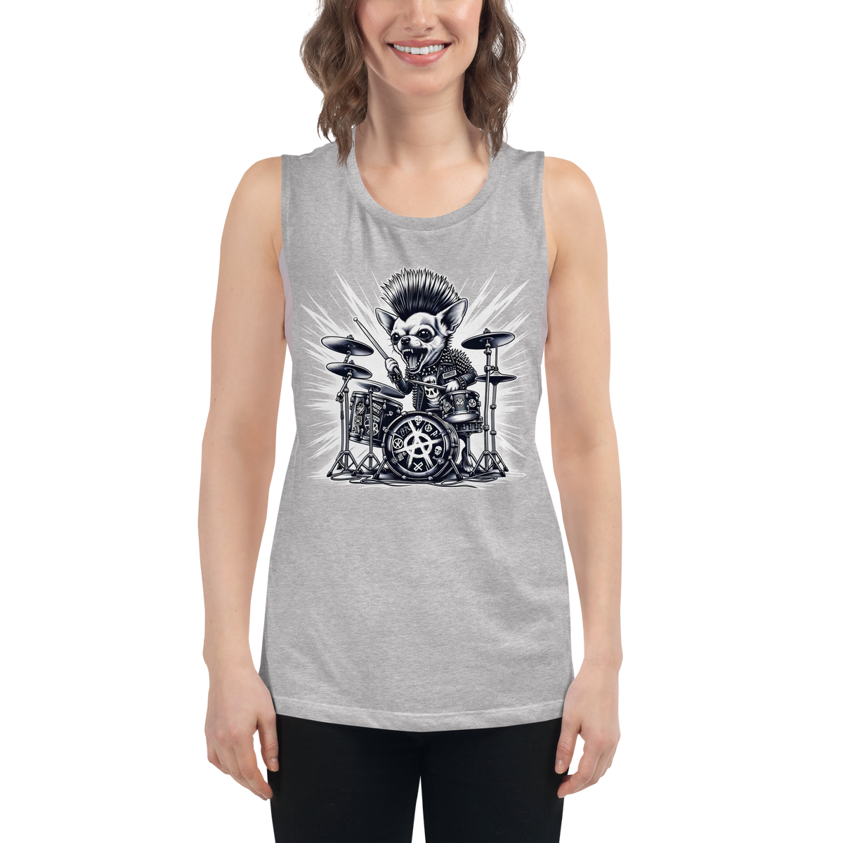 Damen Tank-Top - Gizmo RoXX Drums