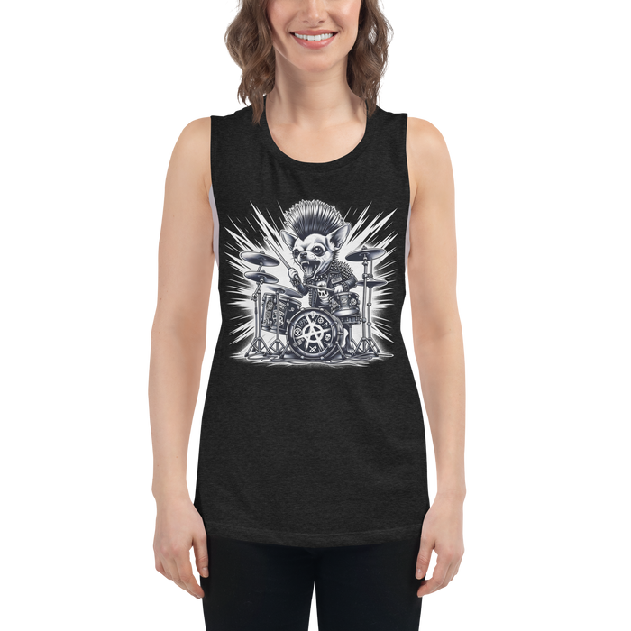Dame tank top - Gizmo RoXX Drums