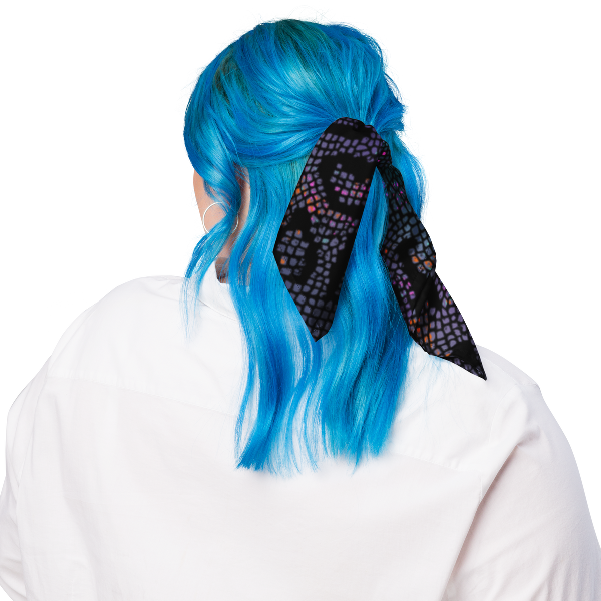 Bandana - Purple Snake