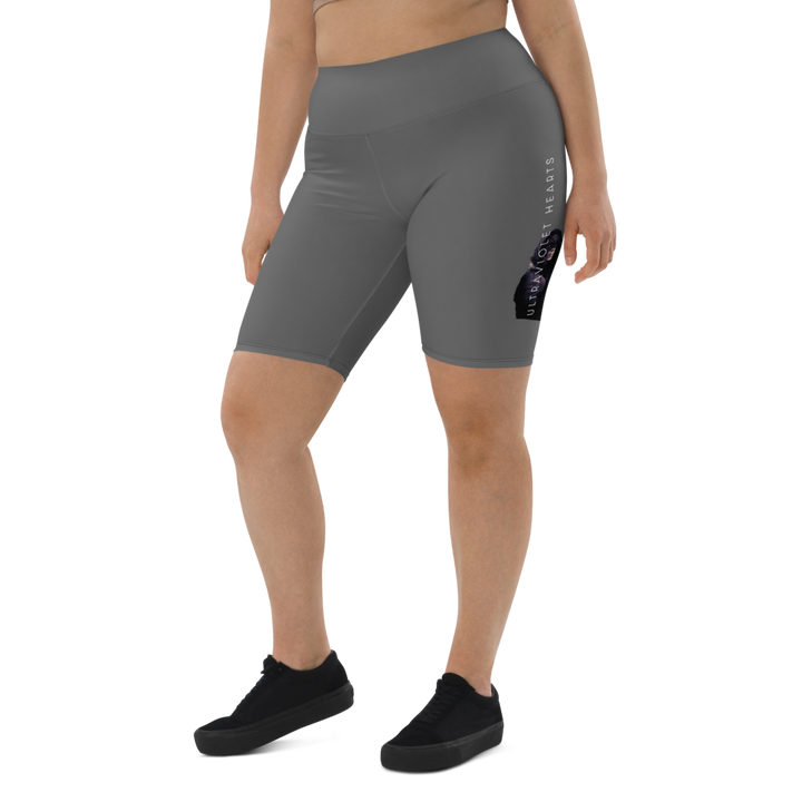 Cykelshorts til kvinder - Ultraviolet Hearts, The Phantom & Billy, antracit