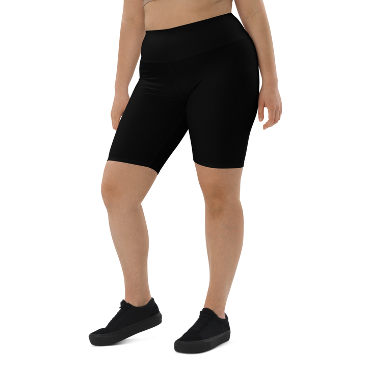 Cycling shorts women - Let Love Be Your Energy, white rose