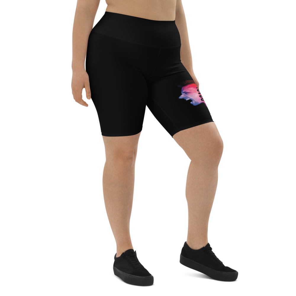 Women's Cycling Shorts - When You Roar, Black