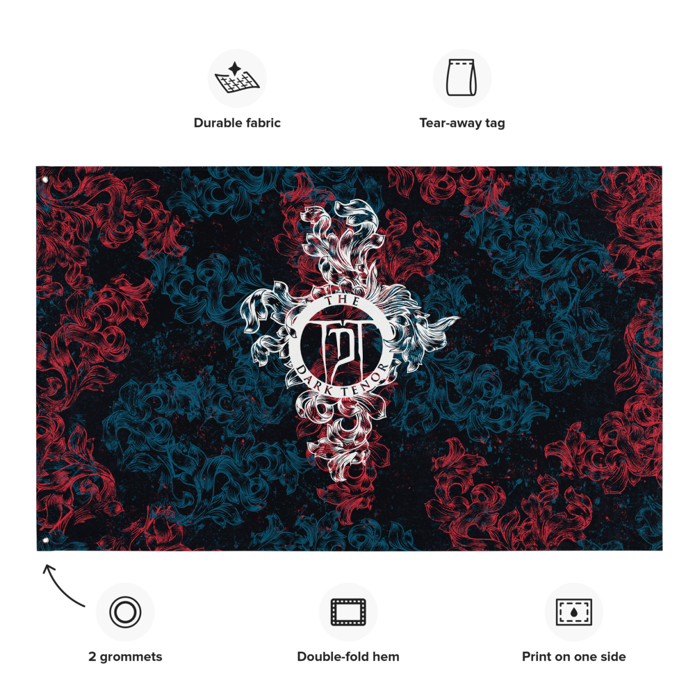 Flagge - Wappen Floral