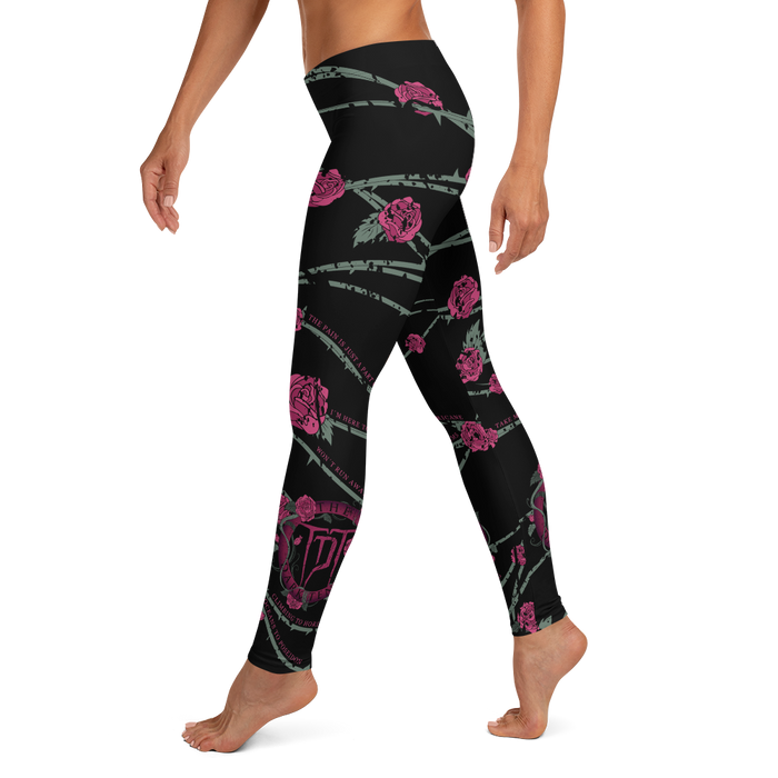 Leggings - Wappen Rose