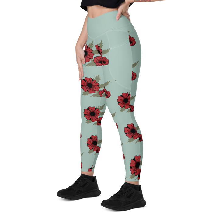 Leggings mit Taschen - Flora & Fauna 3