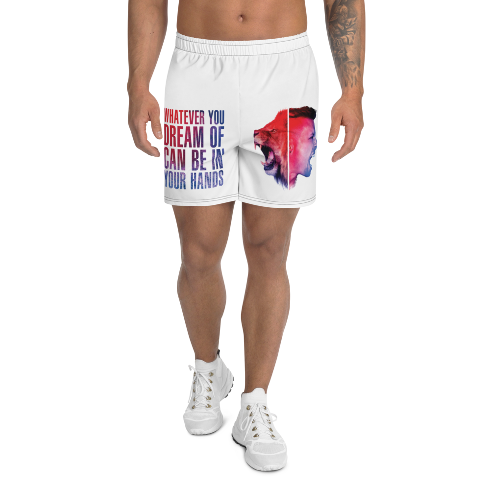 Kurze Hose Unisex - When You Roar, Weiß