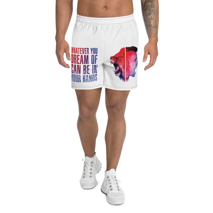Kurze Hose Unisex - When You Roar, Weiß