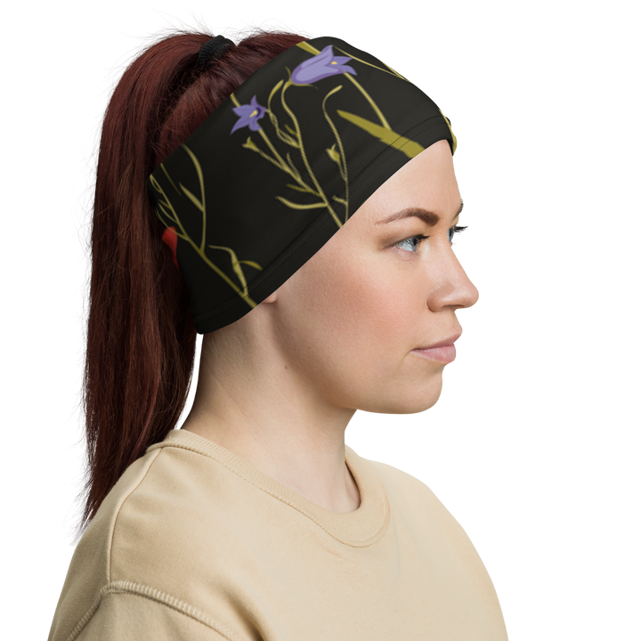 Multifunctional scarf - poppies