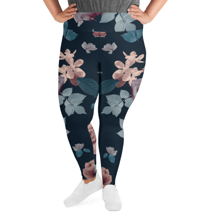 Leggings in Übergröße - Vintage Roses
