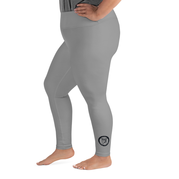 Leggings in Übergröße - Wappen, Graphit