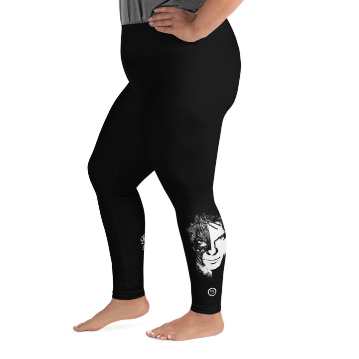 Plus Size Leggings - Fantomet er ægte, Evolution Series, Sort
