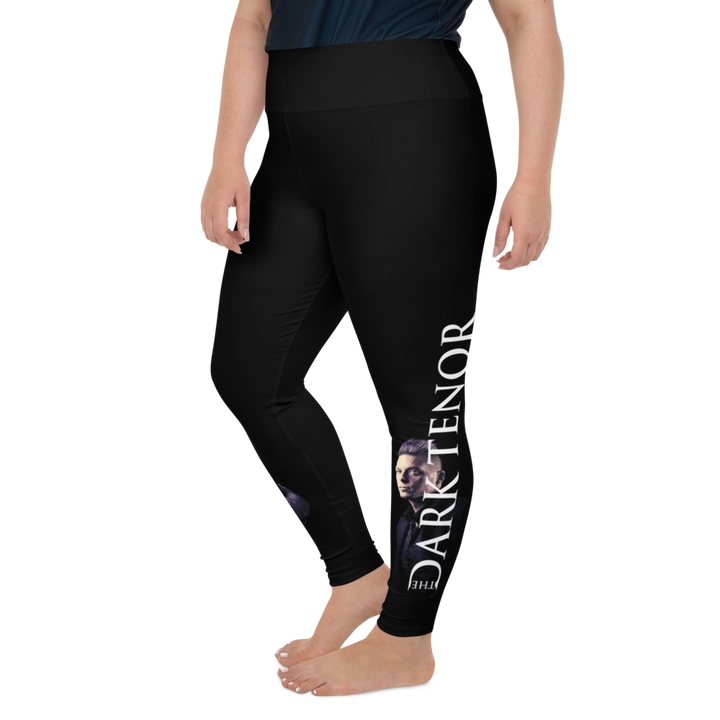 Leggings in Übergröße - Ultraviolet Hearts, The Phantom & Billy, schwarz