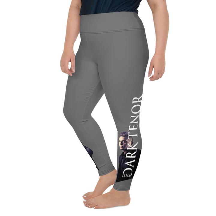 Leggings in Übergröße - Ultraviolet Hearts, The Phantom & Billy, anthrazit