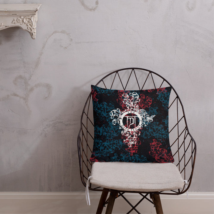 Kissen Premium - Wappen Floral