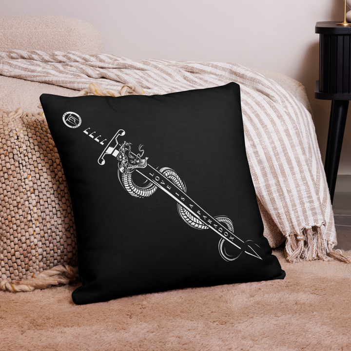 Premium-Kissen - Paradox, Sword & Snake