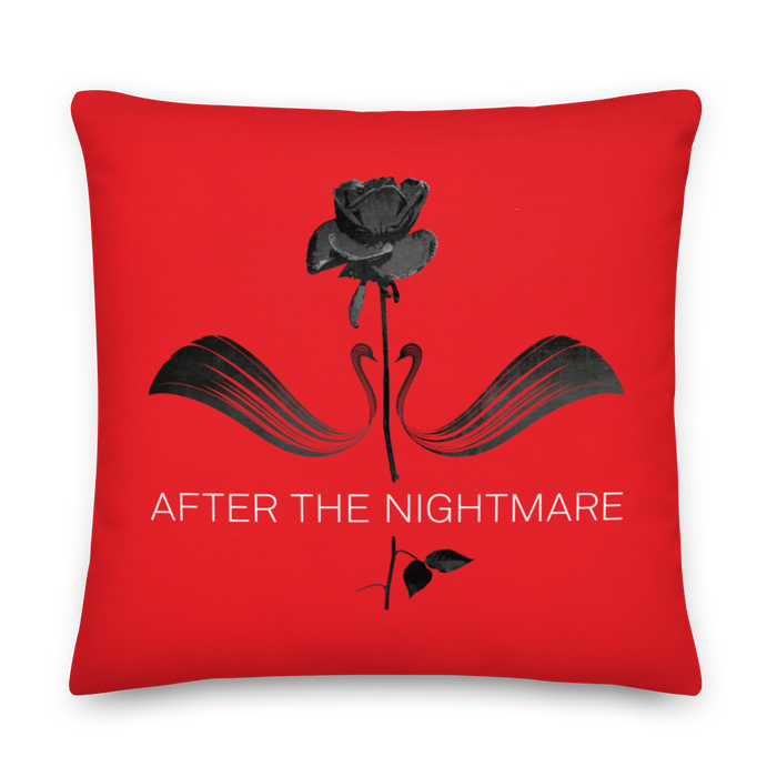 Kissen Premium - After the Nightmare, Rose & Swan