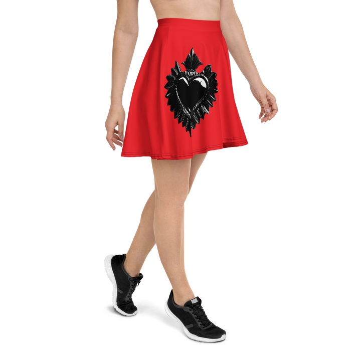 Rock Damen - Darker Hearts, rot