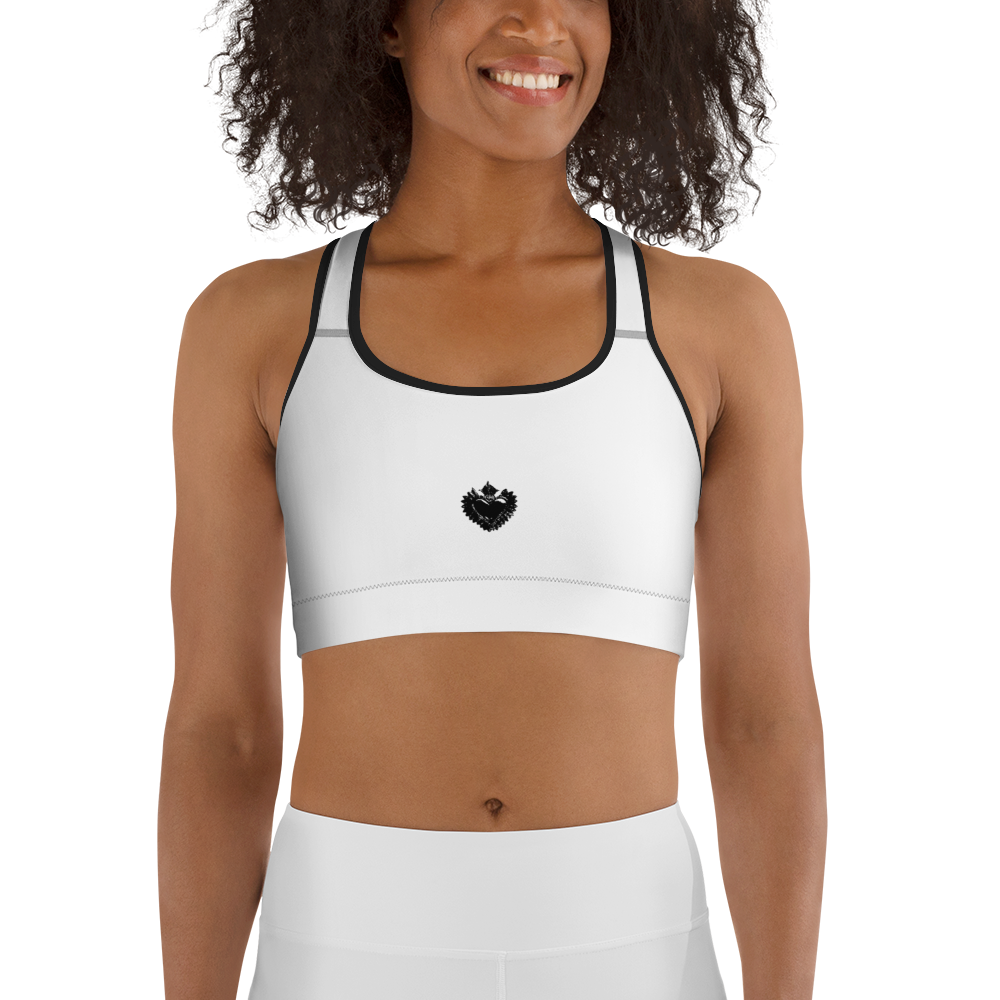 Sports BH - Darker Hearts, Black Heart